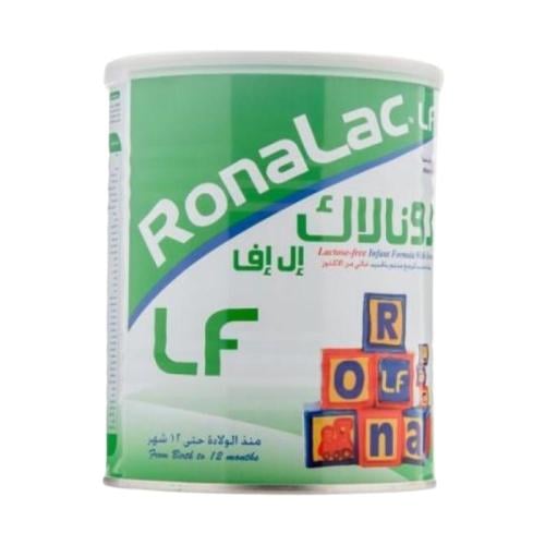 رونالاك حليب أطفال ال اف (خالي من اللاكتوز) 400 جم
