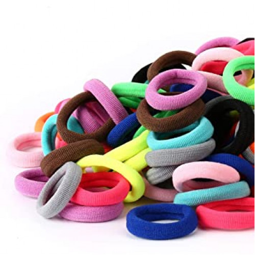 Basicare Blonde Snag Free Thin Elastics - Pack Of 20 3441