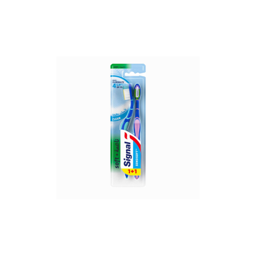Signal Sensisoft Clean (1+1) Soft Toothbrush