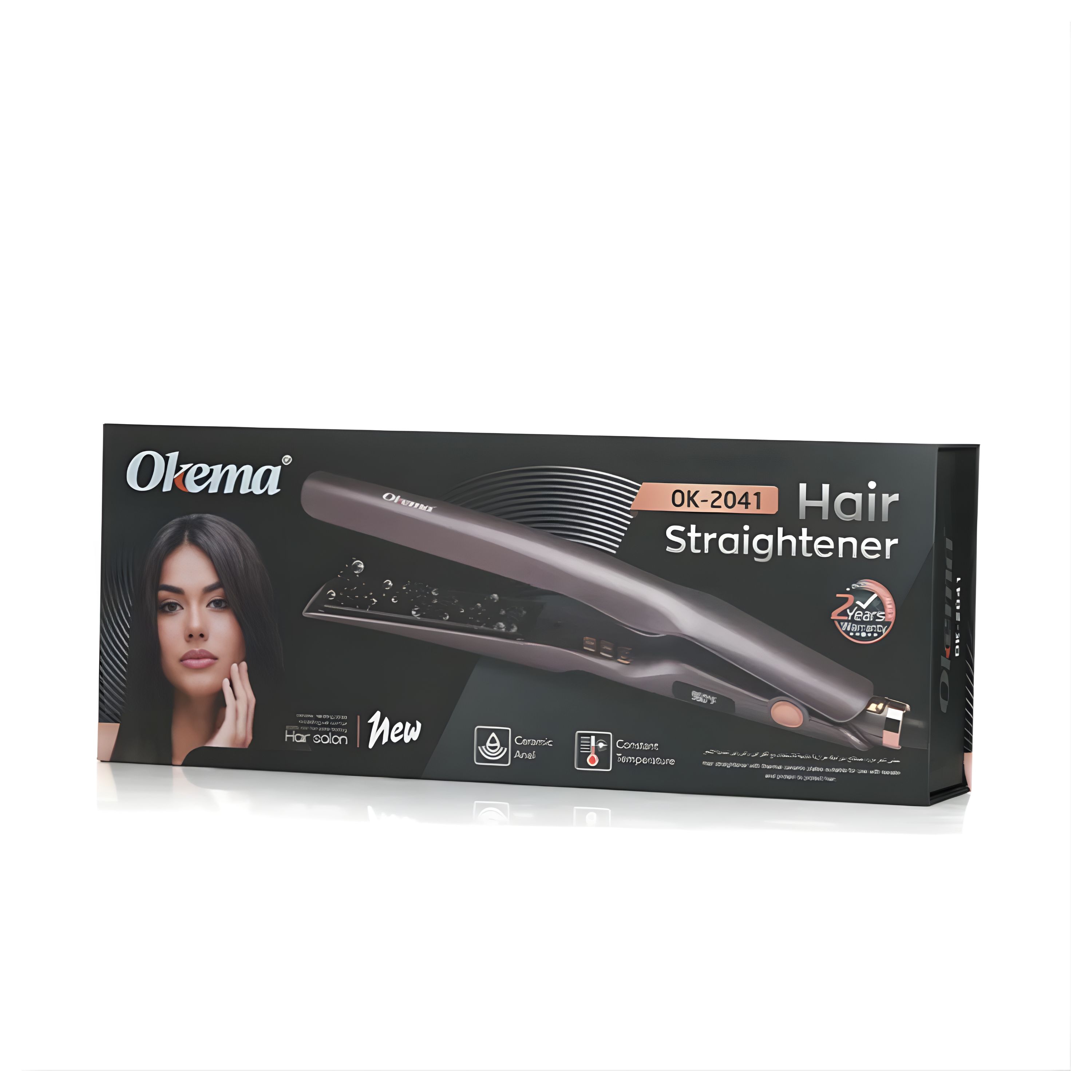 اوكيما سيراميك شعر مزود بصفائح حرارية Ok-2041