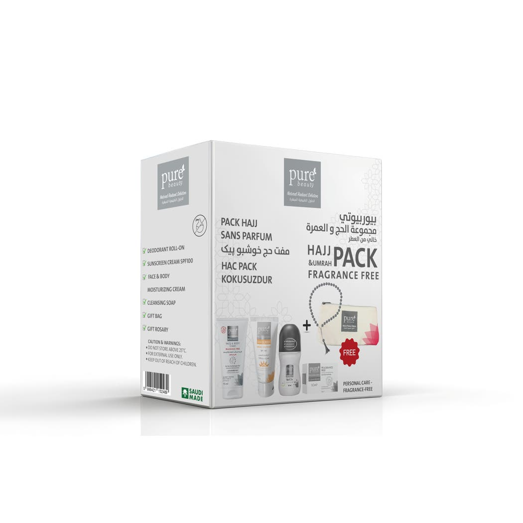 Pure Beauty Hajj Kit Fragrance Free