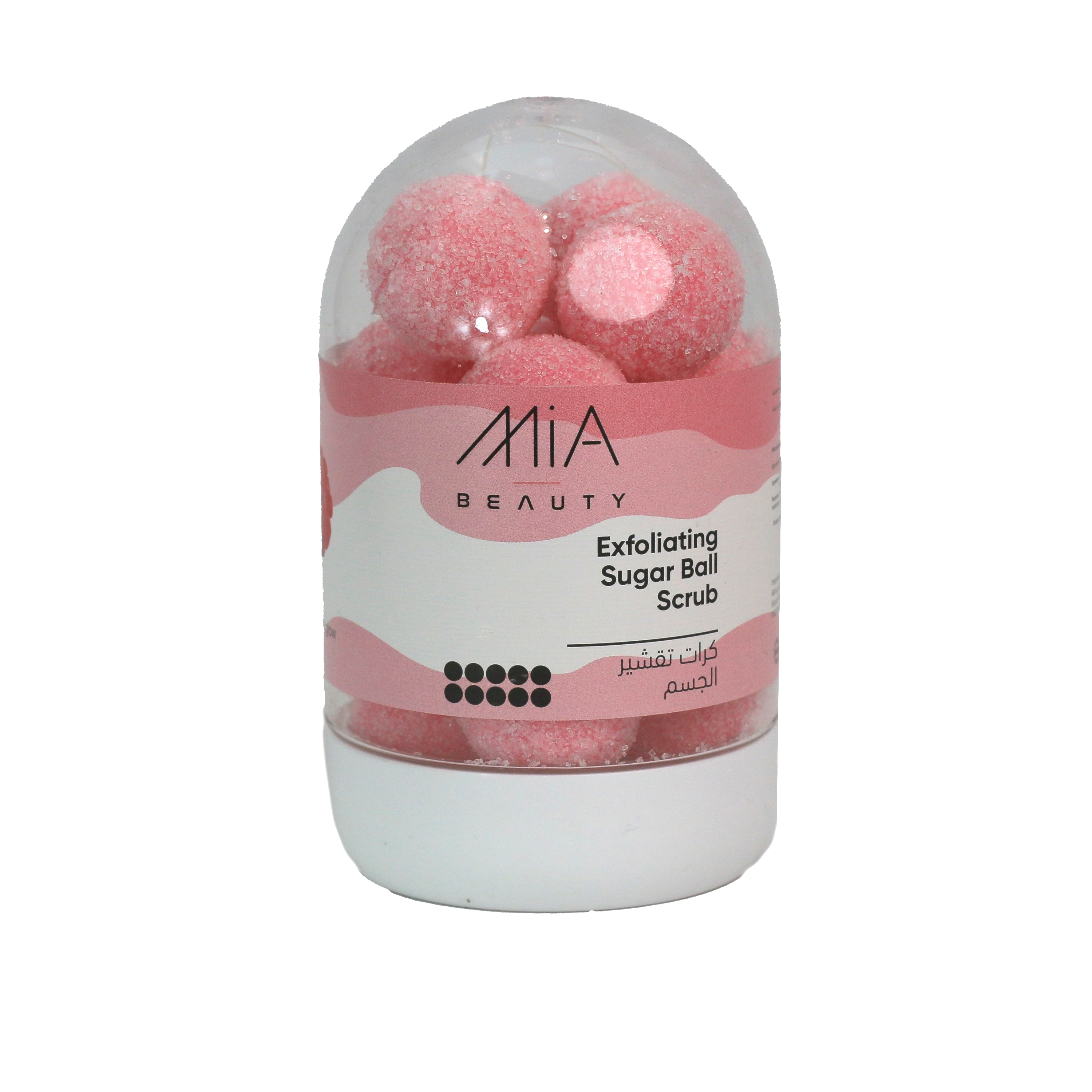 Mia Sugar Ball Scrub Raspberry 170 Gm