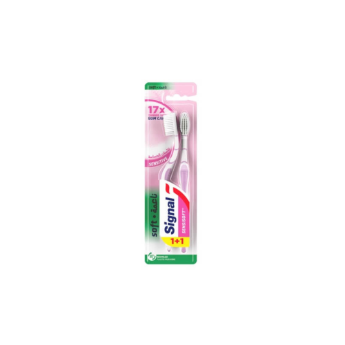 Signal Sensisoft (1+1) Soft Toothbrush