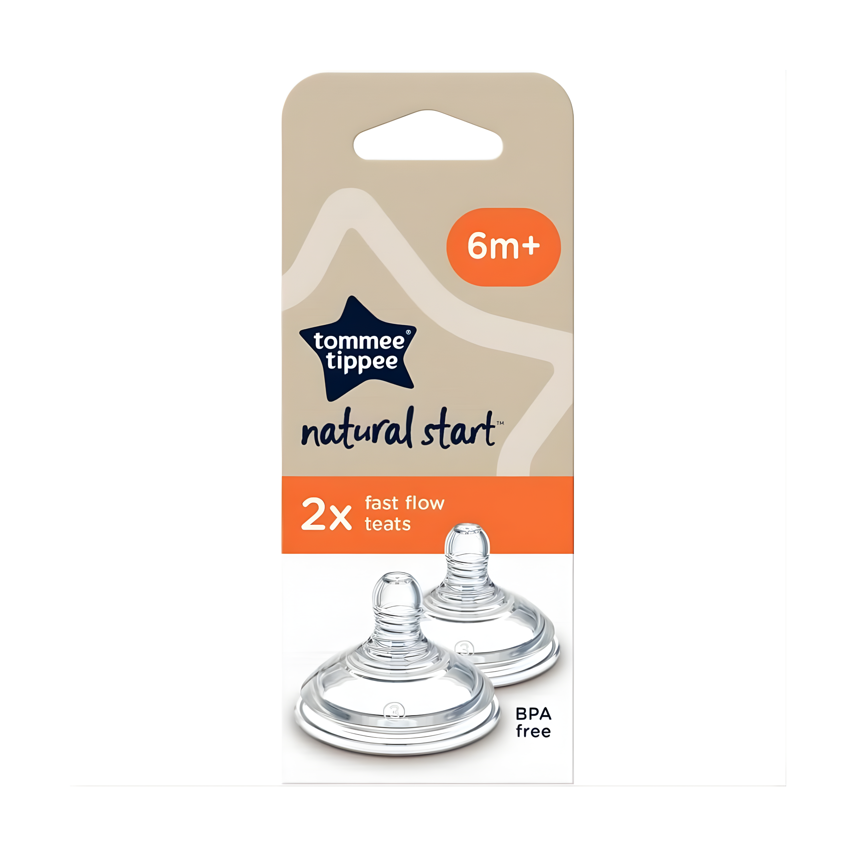 Tommee Tippee Natural Start 2X Thick Feed Teat 6+ Months