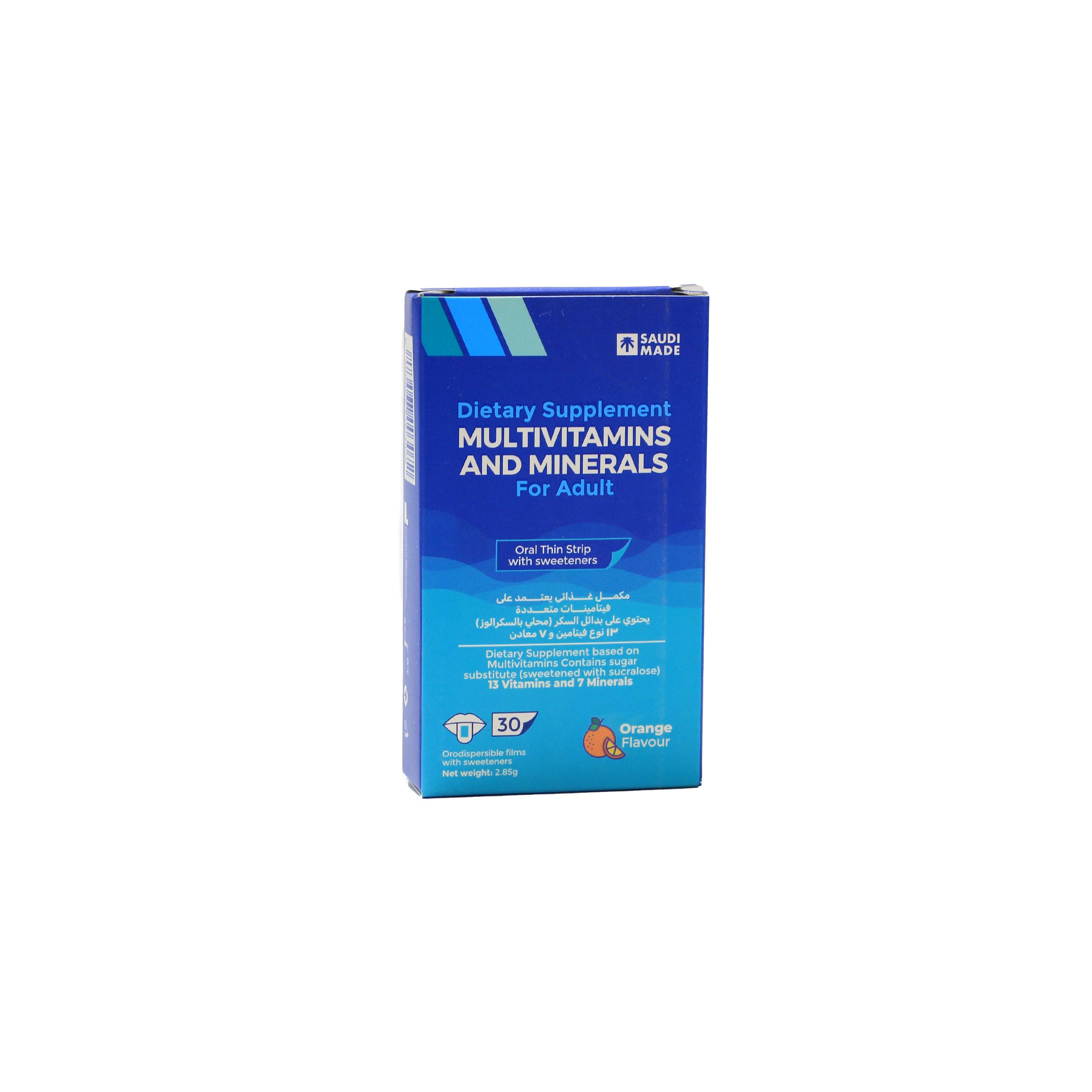 Multivitamins And Minerals For Adult Oral Thin 30 Strips