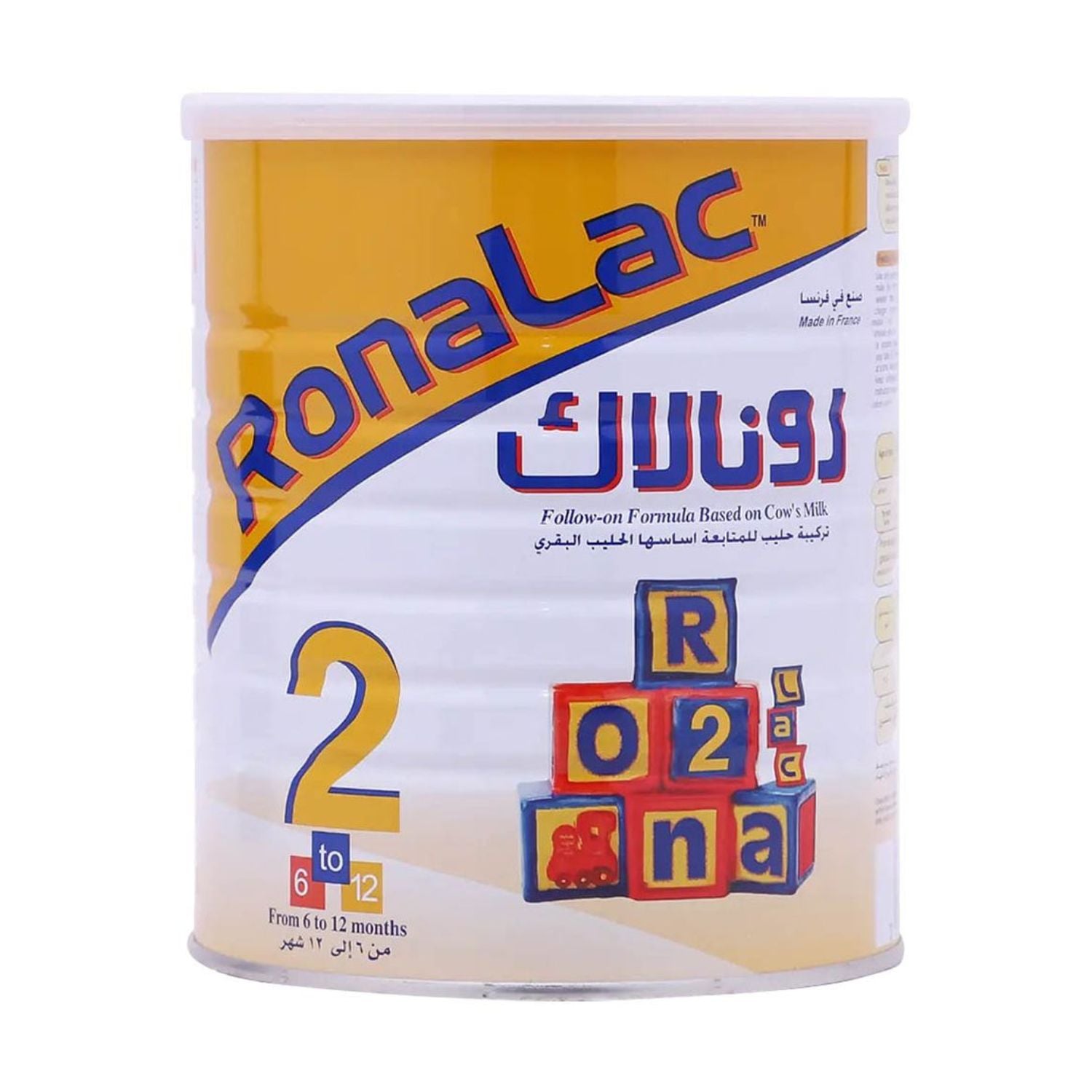 رونالاك حليب أطفال رقم (2) 850 جم