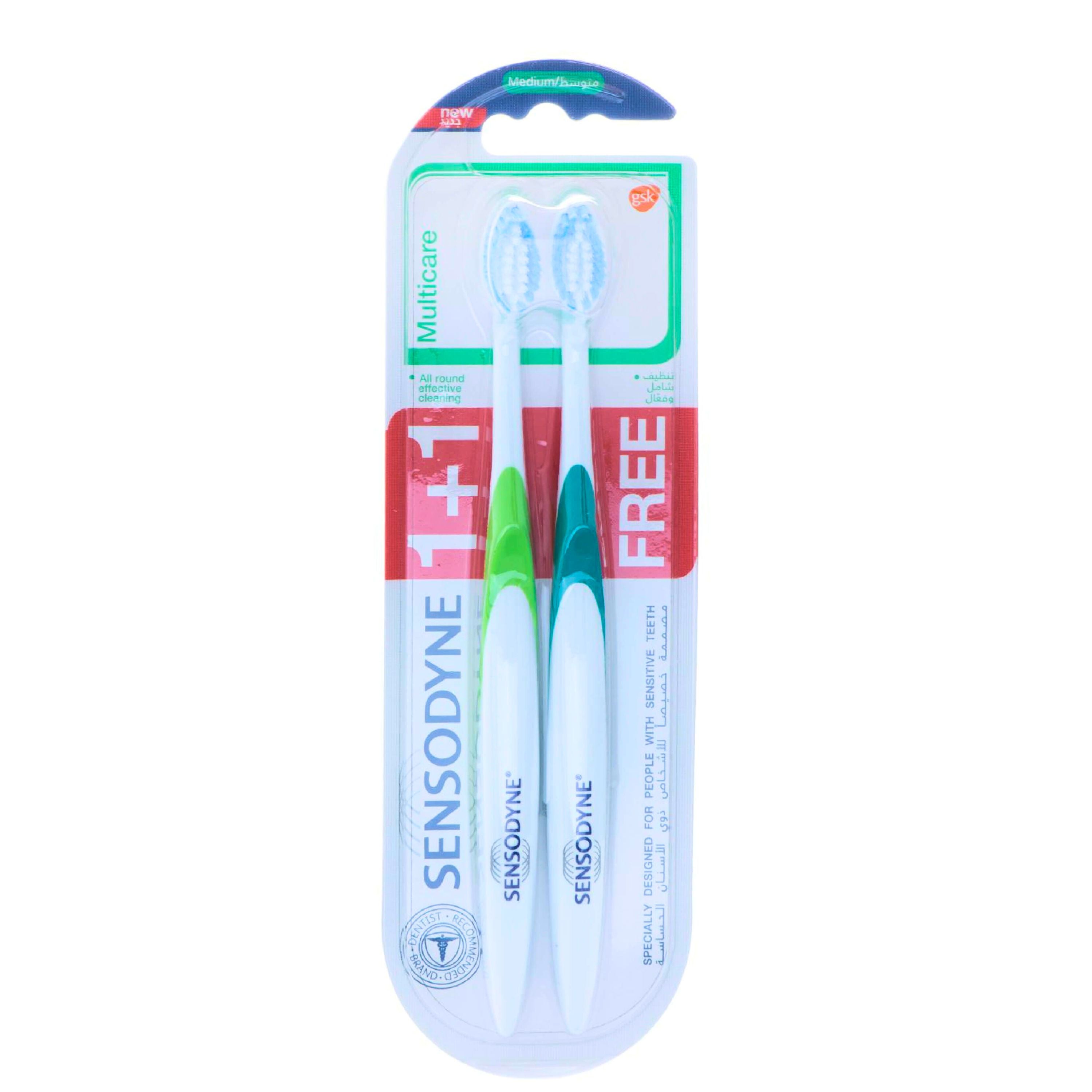 Sensodyne Multi Care Toothbrush 1+1 Free
