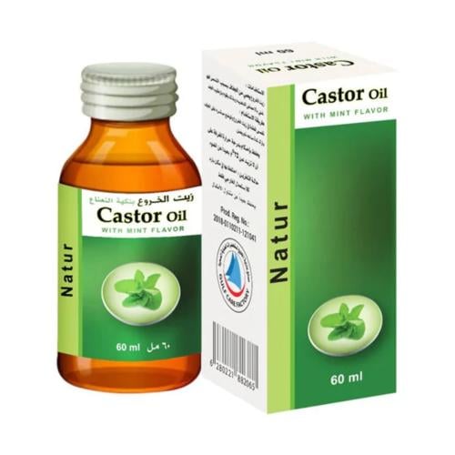 زيت خروع بالنعناع 60 مل