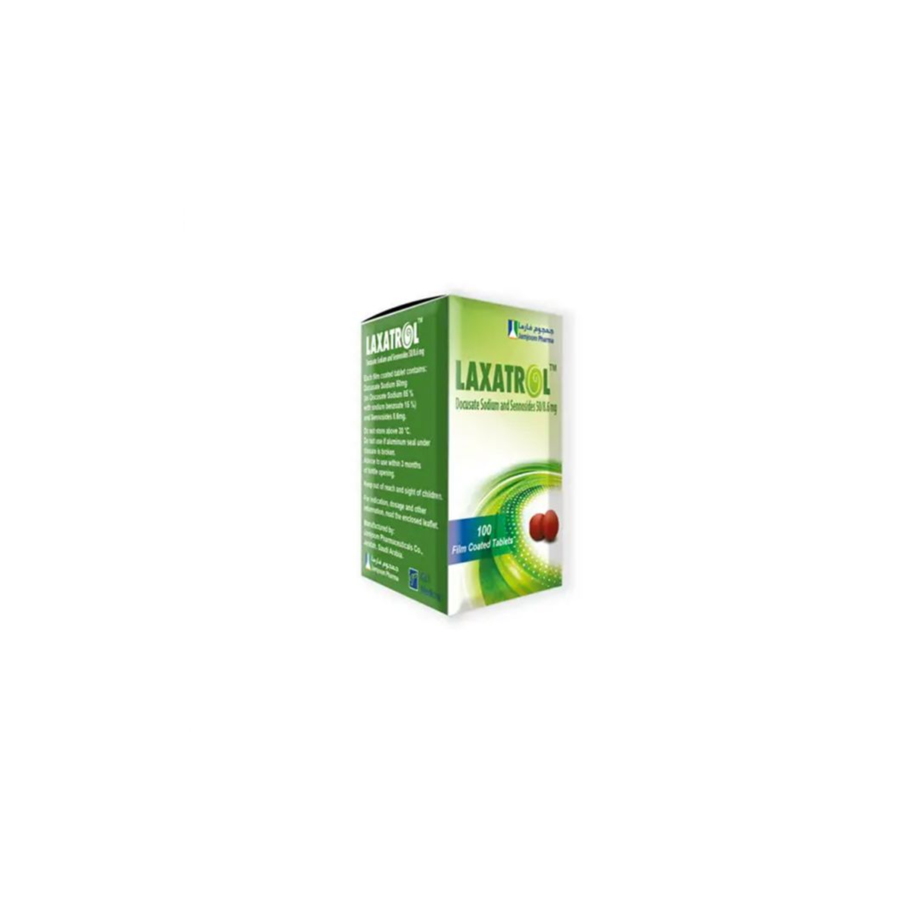 Laxatrol 50/8.6Mg 100 Tablet