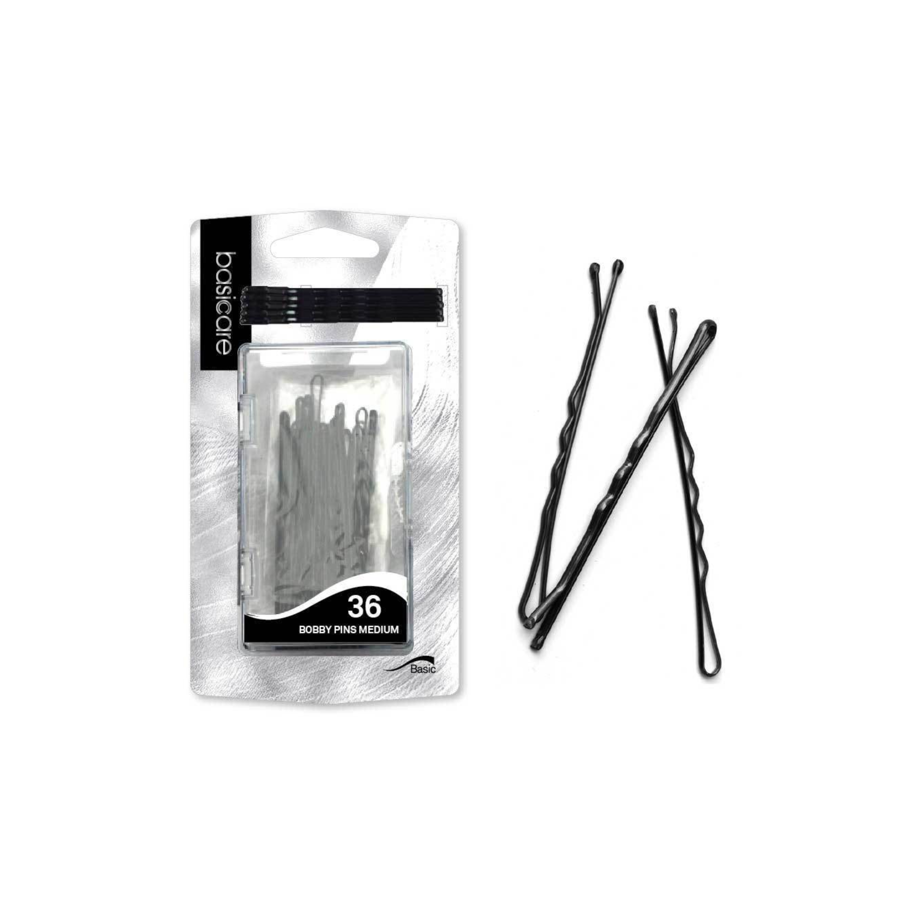 Basic Care Bobby Medium Pind 36 Pcs 3653
