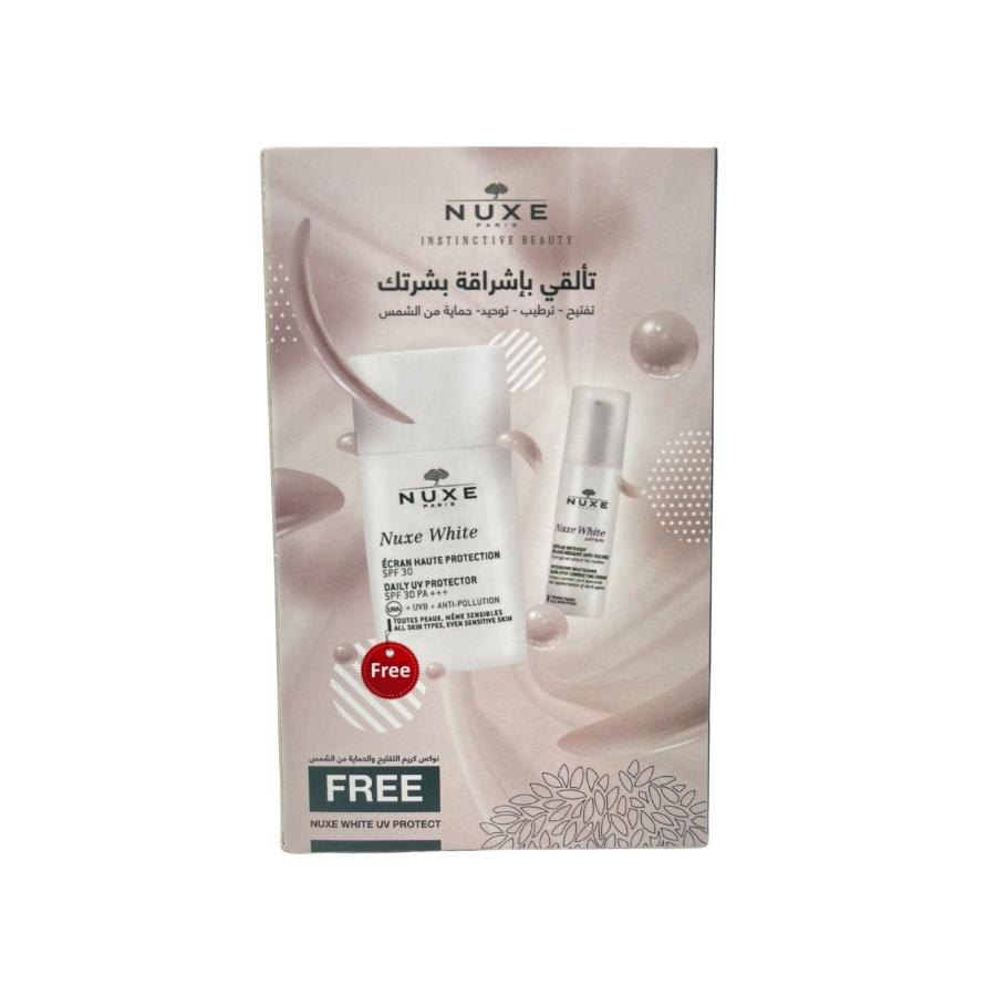 Nuxe White Brightining Serum 30Ml (Nux White Cream 30 Ml Free)