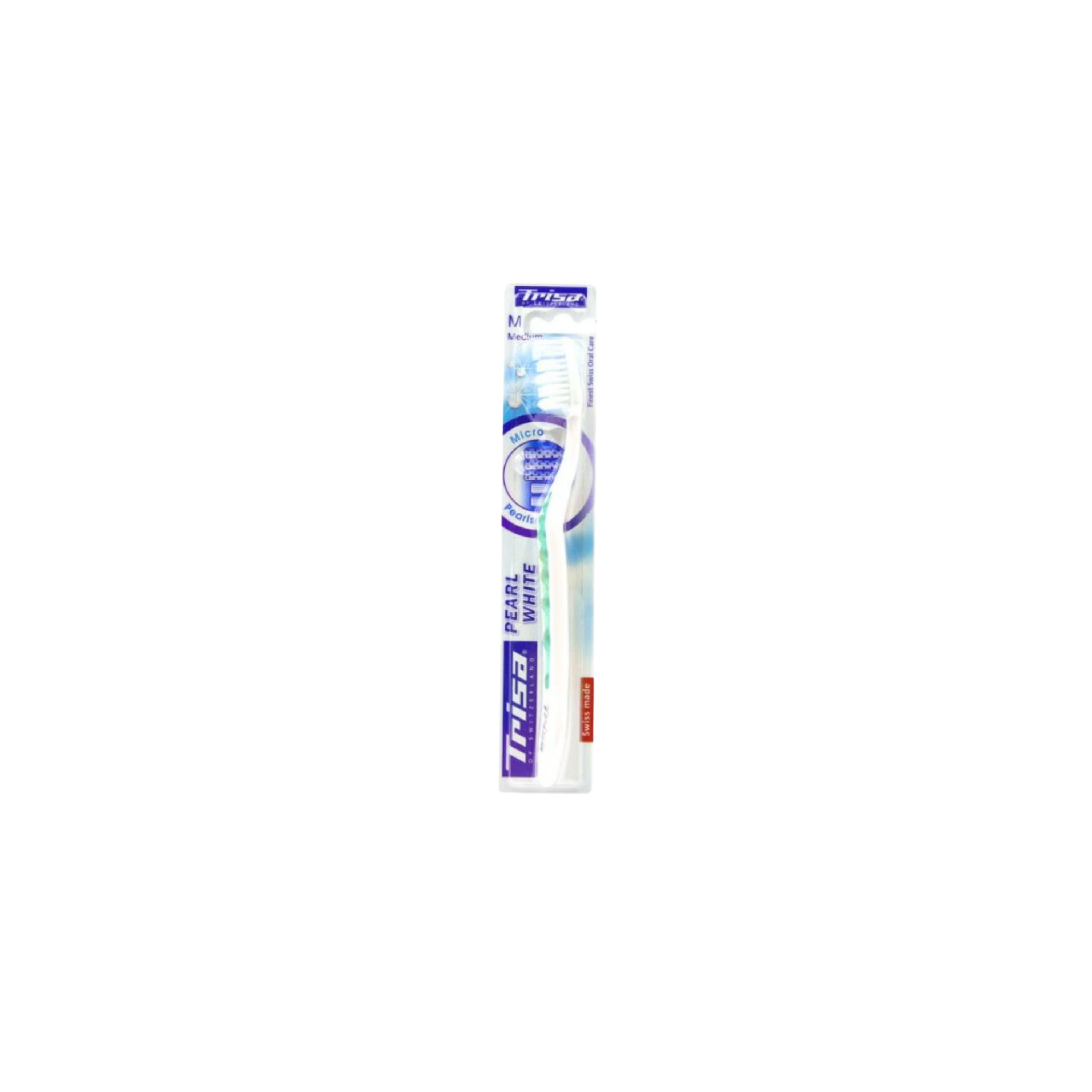 Trisa Pearl White Soft Toothbrush