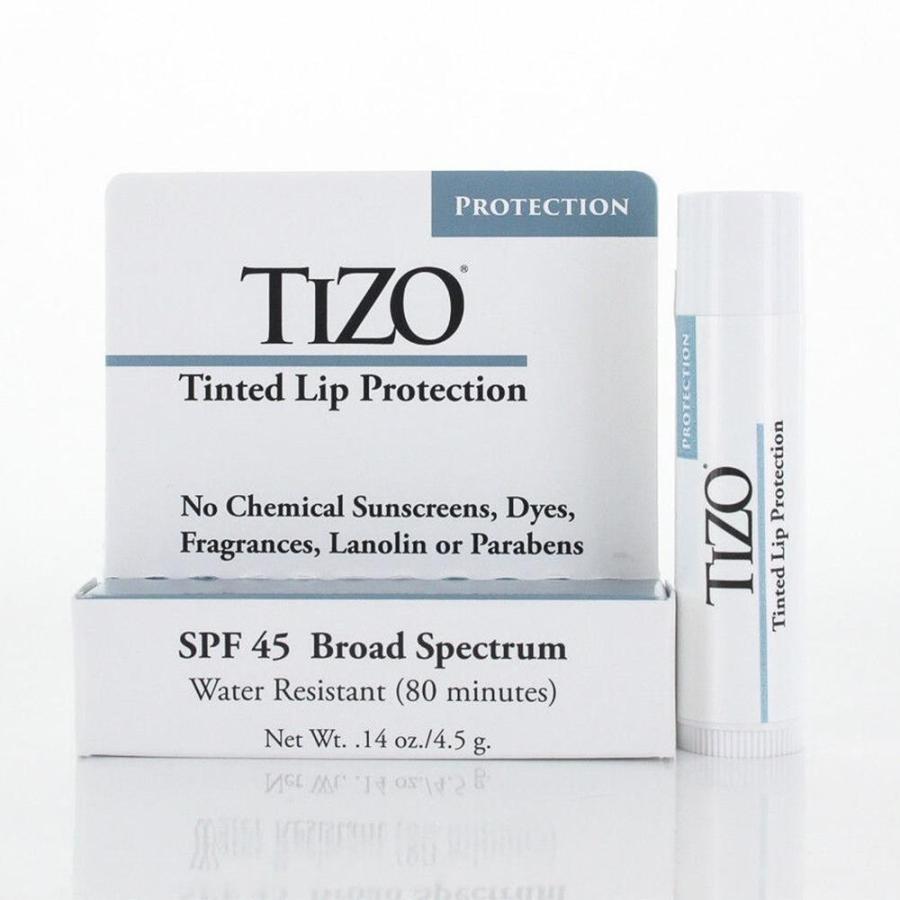 Tizo Tinted Lip Balm With Mineral Protection Spf 45