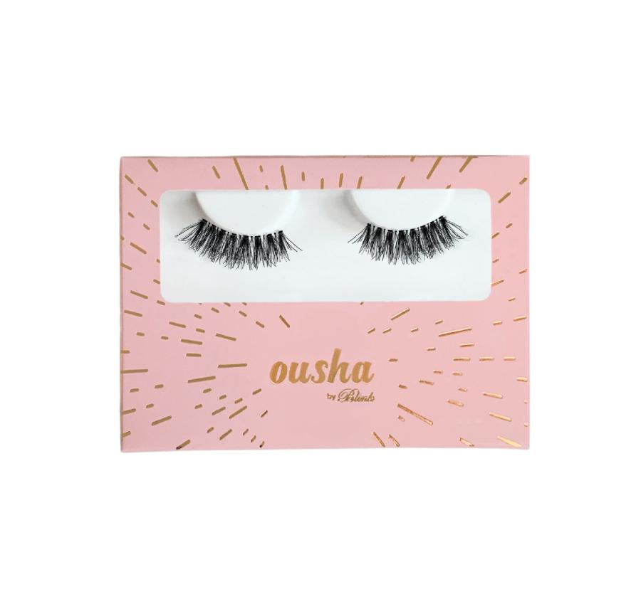 Ousha Natural Eyelashes Single Layer No 2