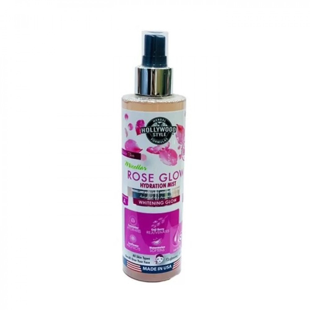 Hollywood Style Rose Glow Toner Hydration Mist 236 Ml