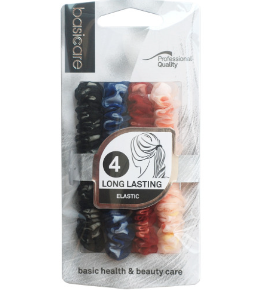 Basicare Brown Snag Free Thick Elastics - Pack Of 12 3464