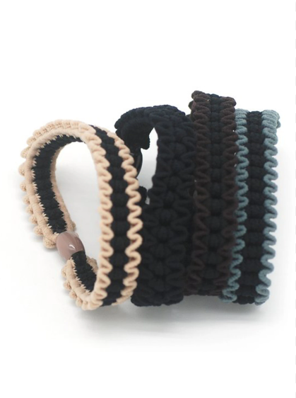 Basicare Mix Color Long Lasting Elastic - Pack Of 4 3447