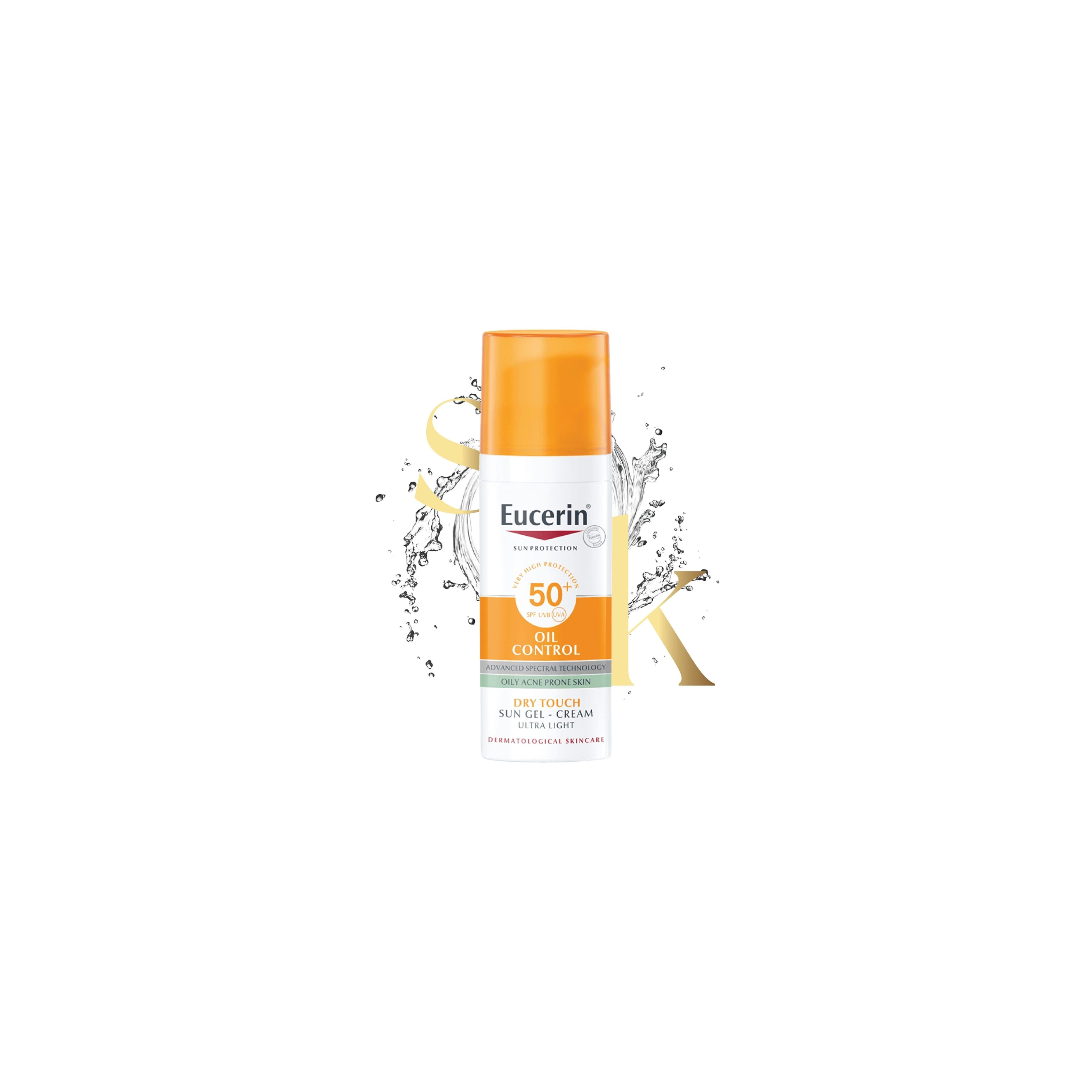 يوسرين كريم جل واقى شمس +SPF-50 للبشرة الدهنية و حب الشباب 50 مل