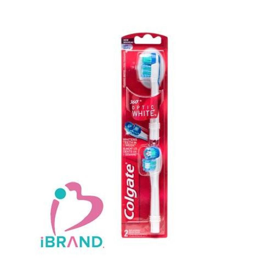 Colgate Toothbrush 360 Optic White Refill Soft