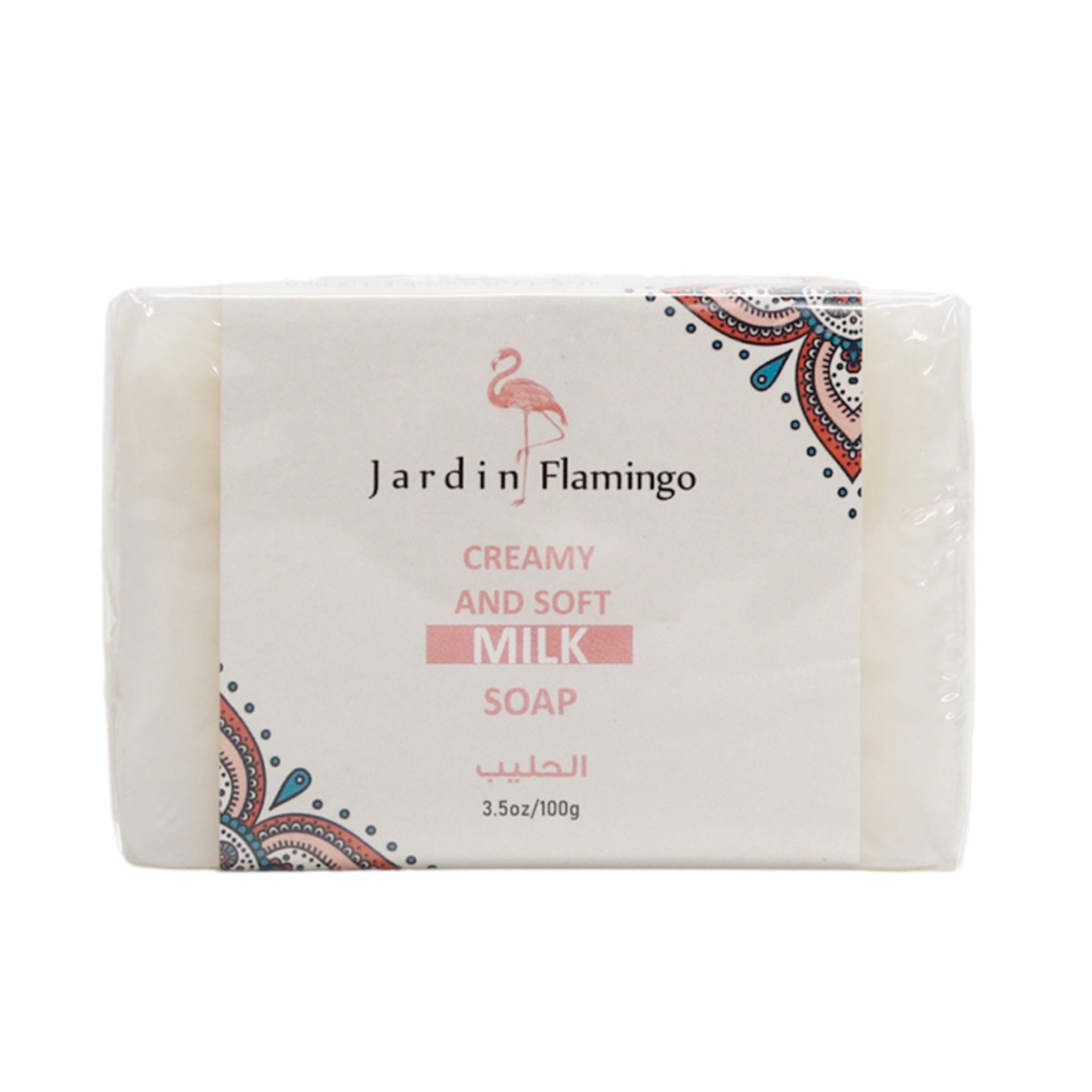 Jardin Flamingo Creamy And Soft Milk Soap Bar 100 G
