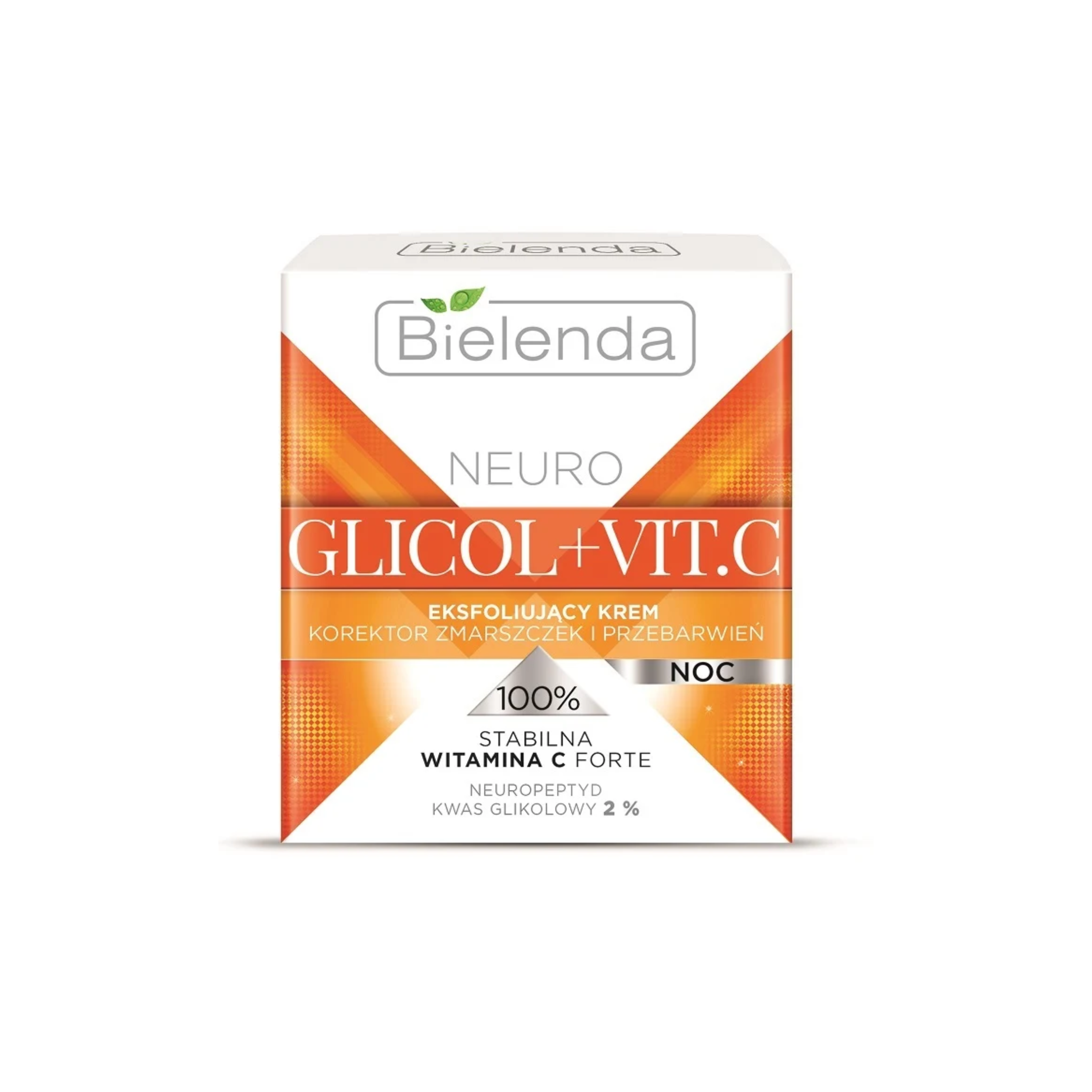 Bielenda Neuro Glicol And Vit C Exfoliating Night Cream Wrinkles And Discoloration Corrector 50Ml