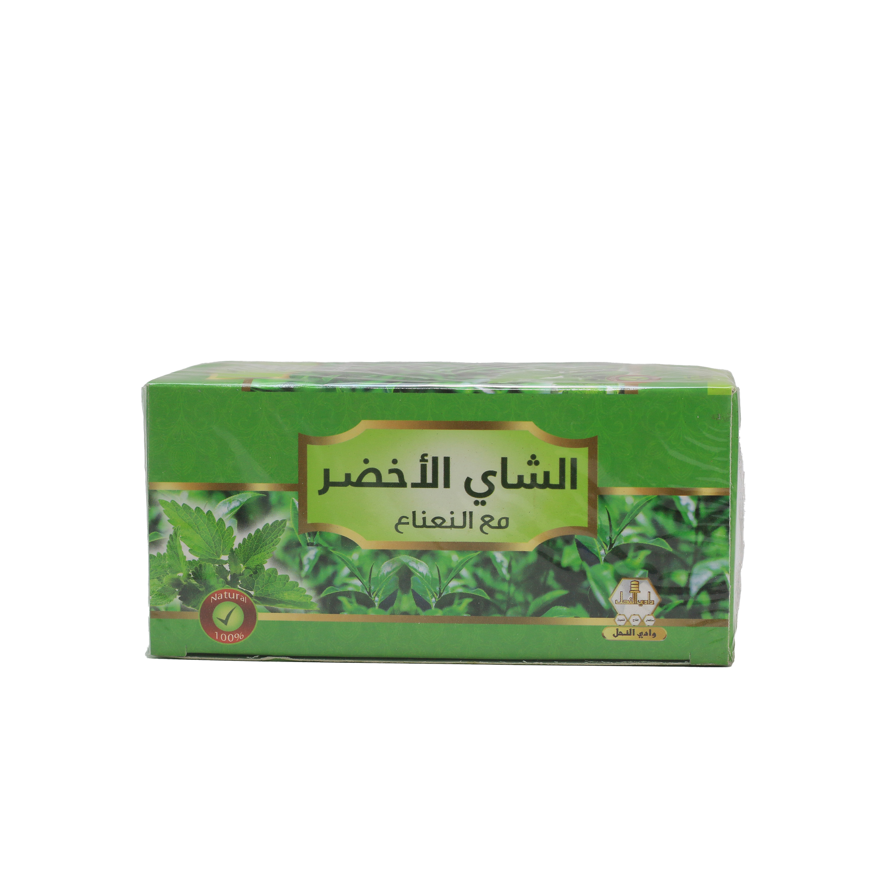 وادي النحل شاي منعش شاي الاخضر 30 عبوه نعناع