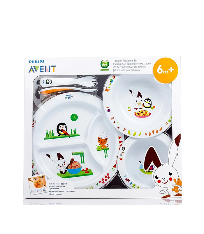 Avent Toddlers Mealtime Set - 6M+
