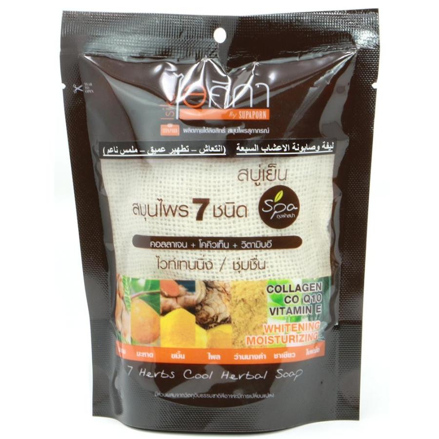Spa 7 Herbs Soap With Loofah