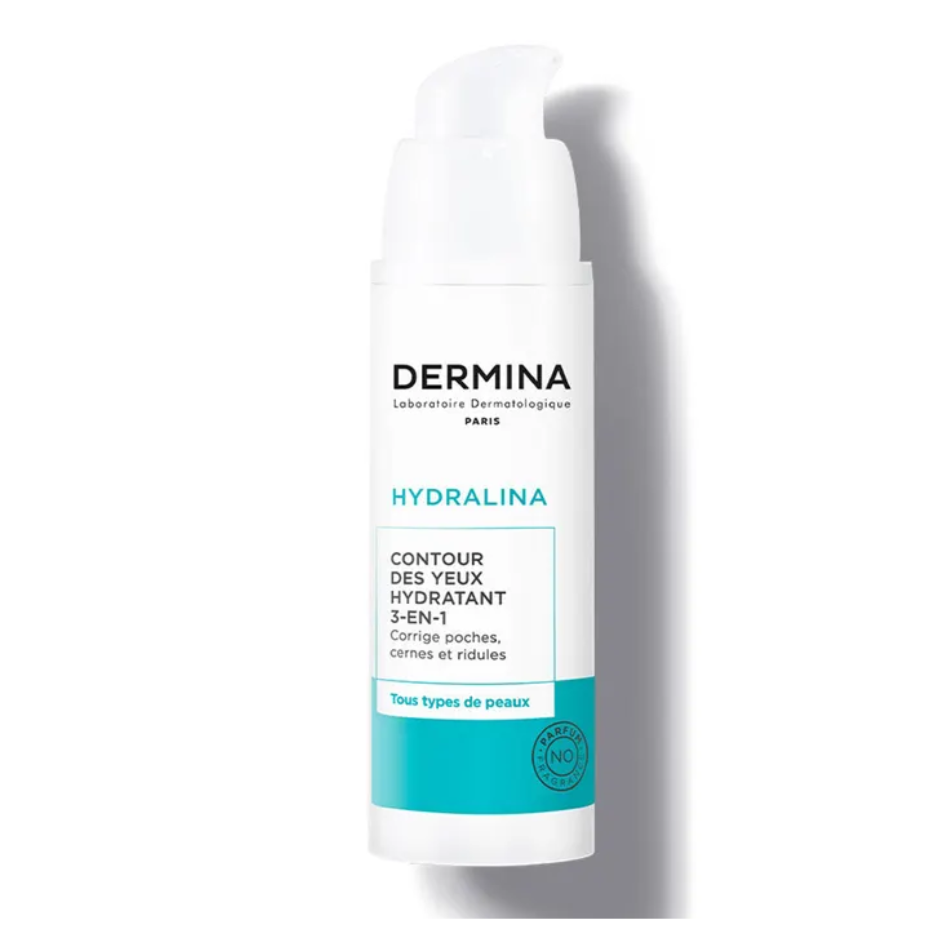 Dermina Hydralina 3 In 1 Moisturizing Eye Cream 20 Ml