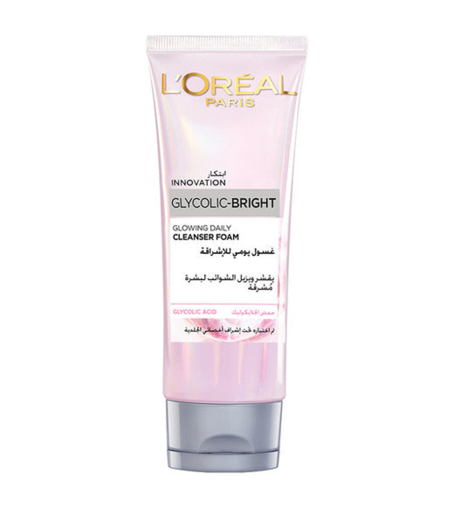 Loreal Glycolic Bright Wash 100ml