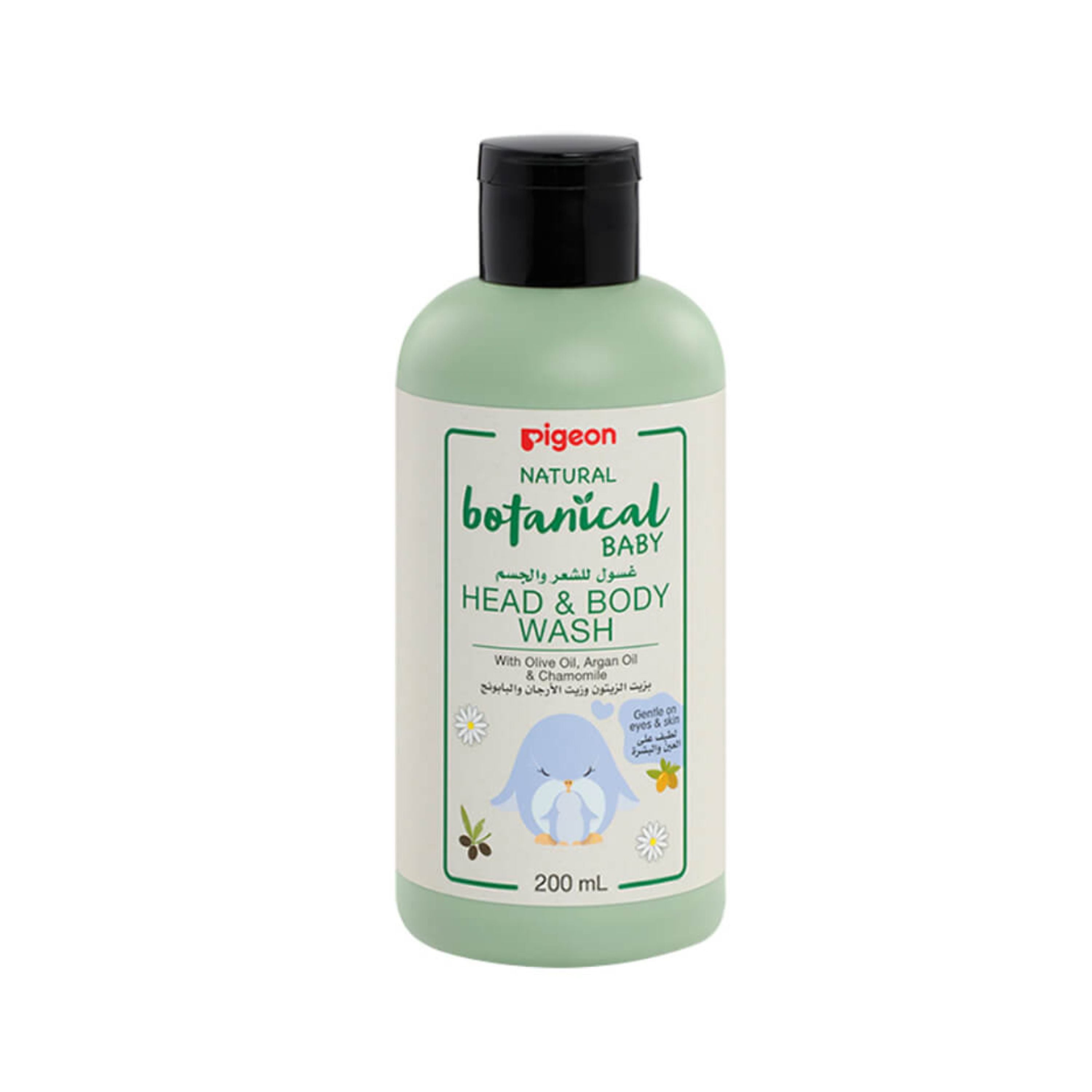 Pigeon Natural Botanical Head & Body Wash 200Ml