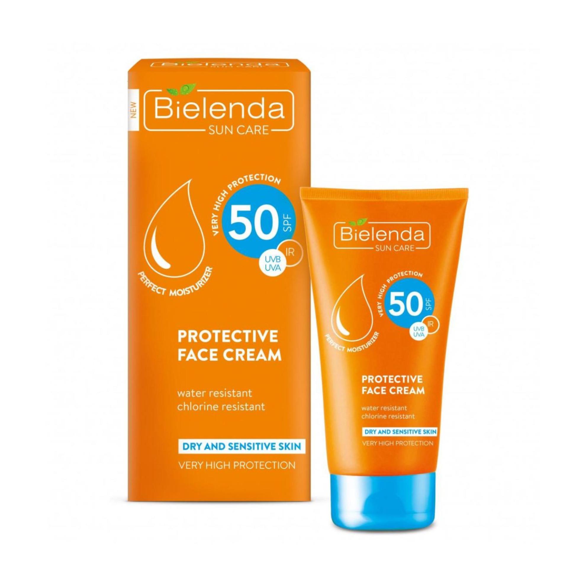 Bielenda Sun Care Protective Face Cream Spf 50 50 Ml