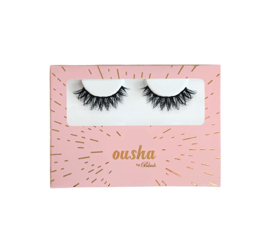 Ousha Natural Eyelashes Double Layer No 9