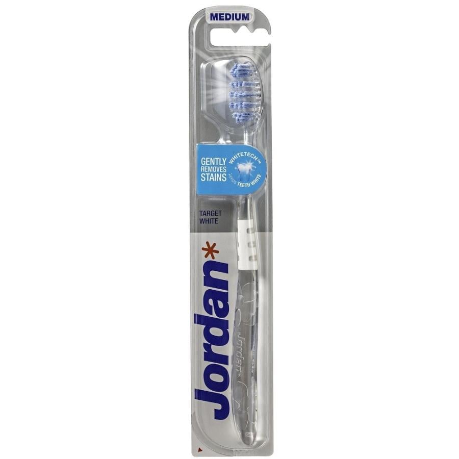 Jordan Target White Medium Tootbrush