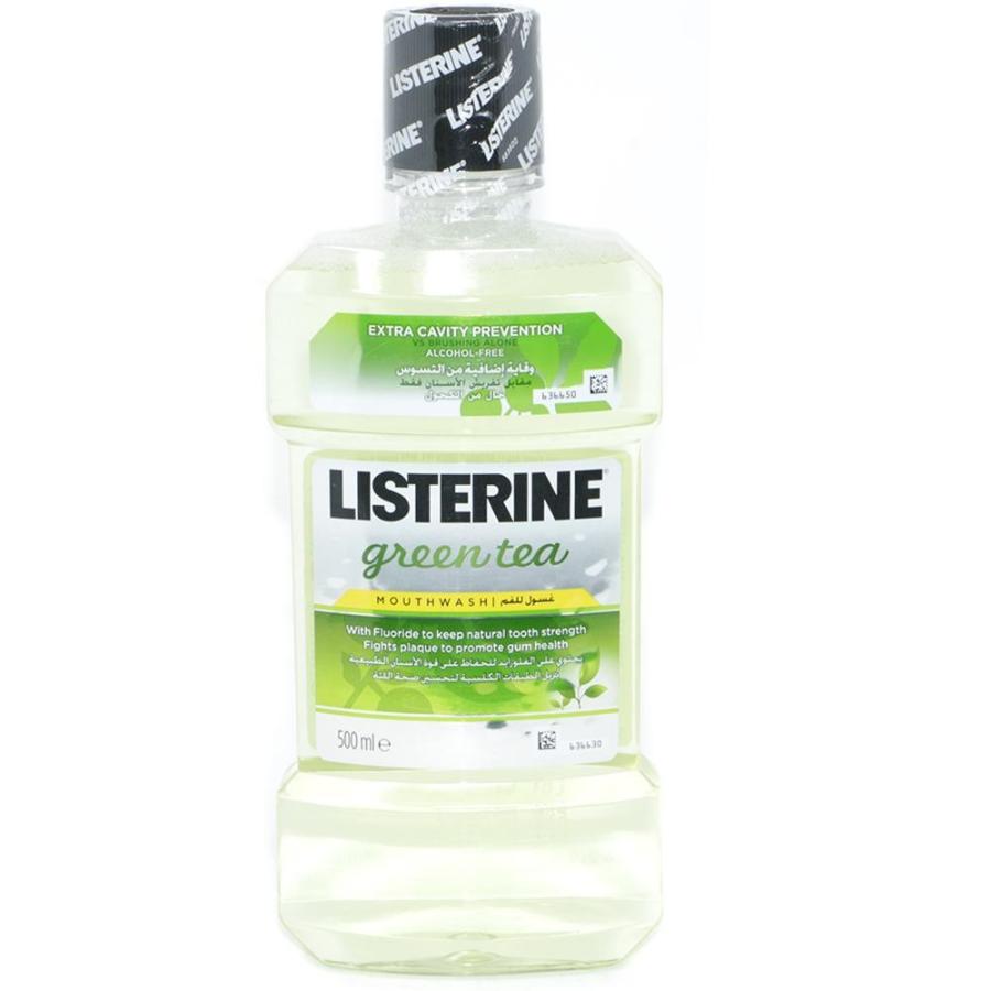 Listerine Mouth Washes 500 Ml Green Tea