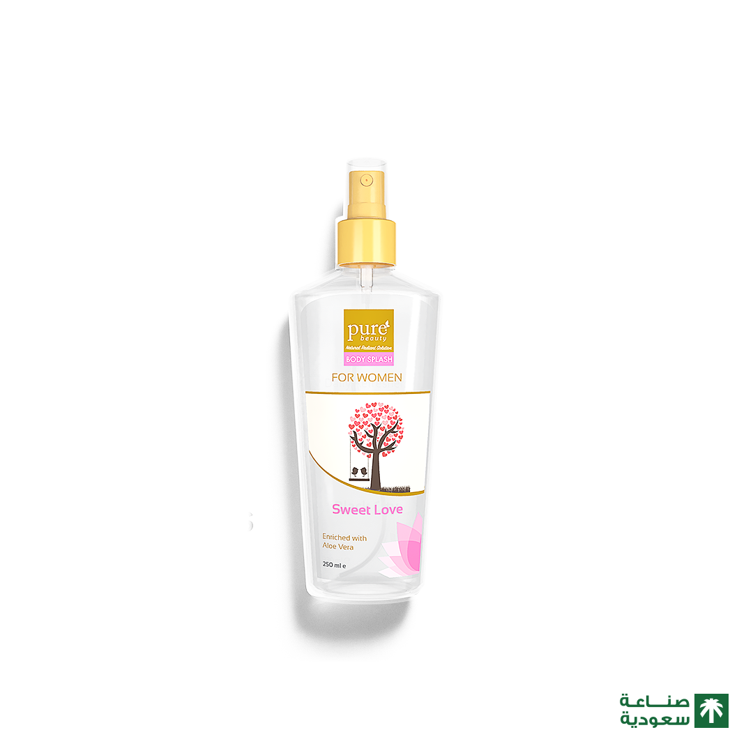 بيور بيوتي معطر جسم بخاخ للنساء سويت لوف 250 مل