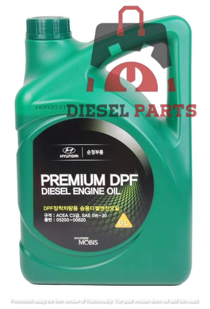 زيت مكينة ديزل 5W30 C3 هيونداي أصلي 6 لتر
