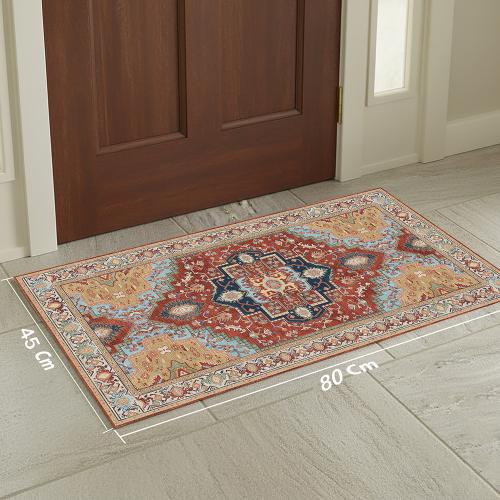 سجادة تراثية بألوان جريئة | نمط هريس سيرابي | مقاس 80X45 سم