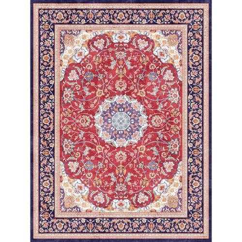 سجادة خفيفة | نمط فارسي ملكي | مقاسات متعددة