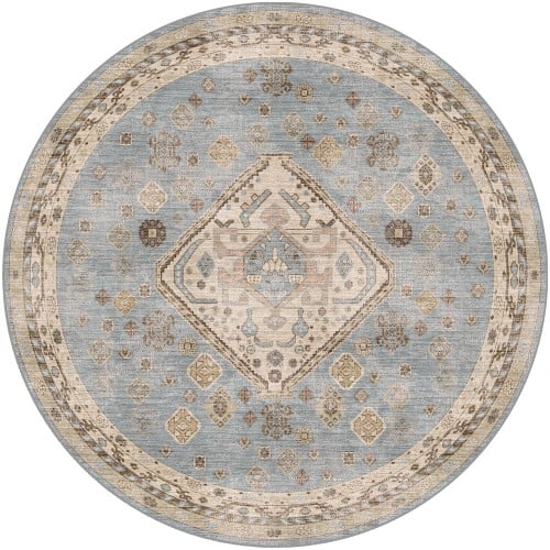 New classic circular carpet, size 140 cm