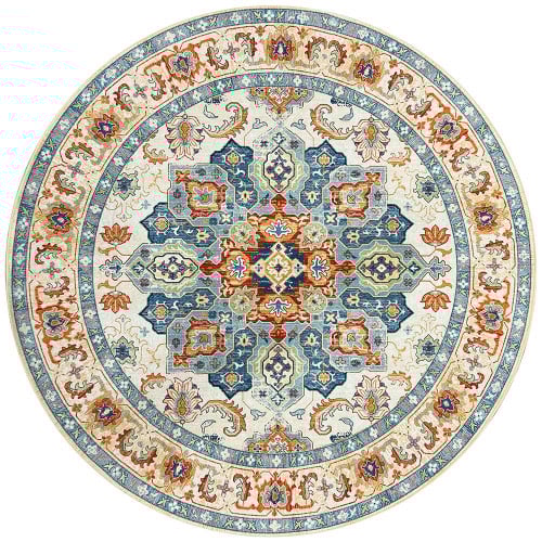 سجاد تبريز مودرن دائري مقاس 140سم