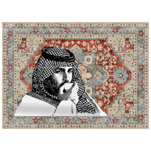 سجادة جدارية "هيبة القائد" | فخامة تلفت الانظار