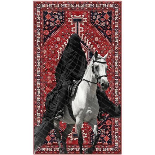 Horse pattern carpet, size 80*140