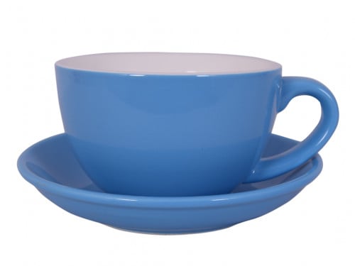 كوب قهوة أزرق