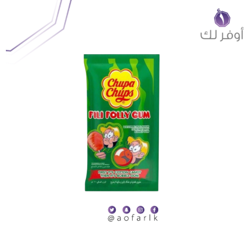 حلوى قطنية وعلكة بنكهة البطيخ 110 جرام: استمتع بال...