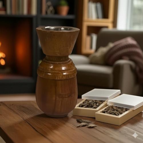باقة التوفير مبخرة خشب مع عود تايقر