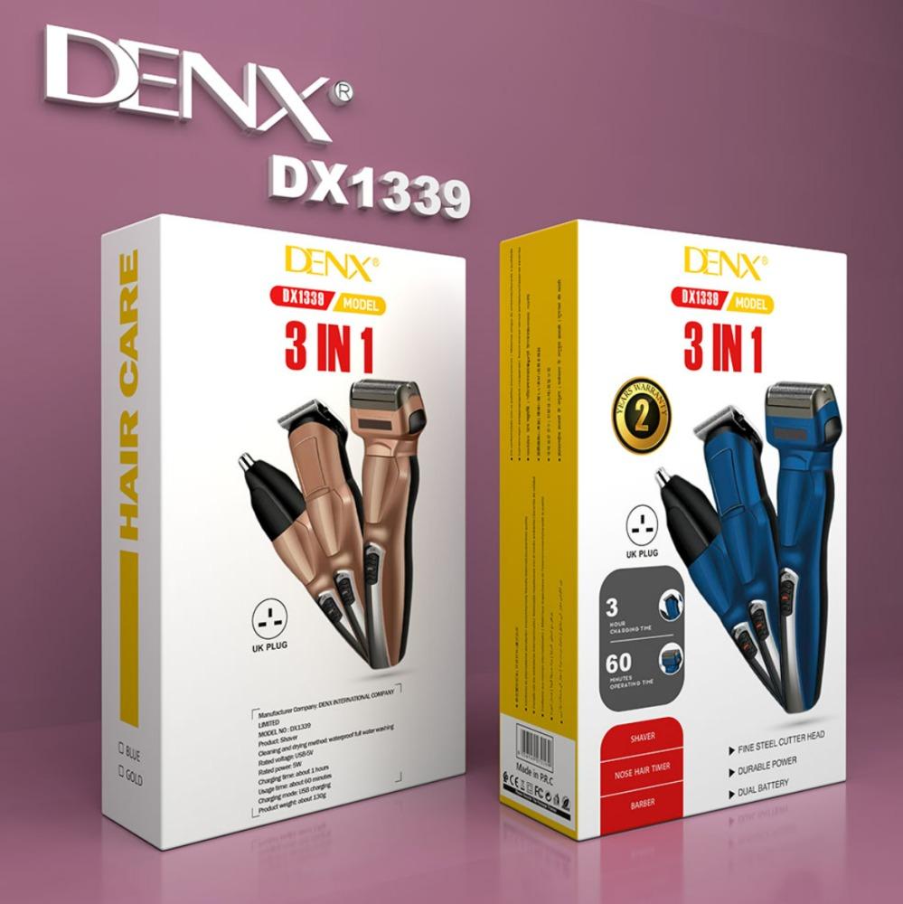 ماكينة حلاقة شحن 3 في 1 دينيكس DENX DX1339