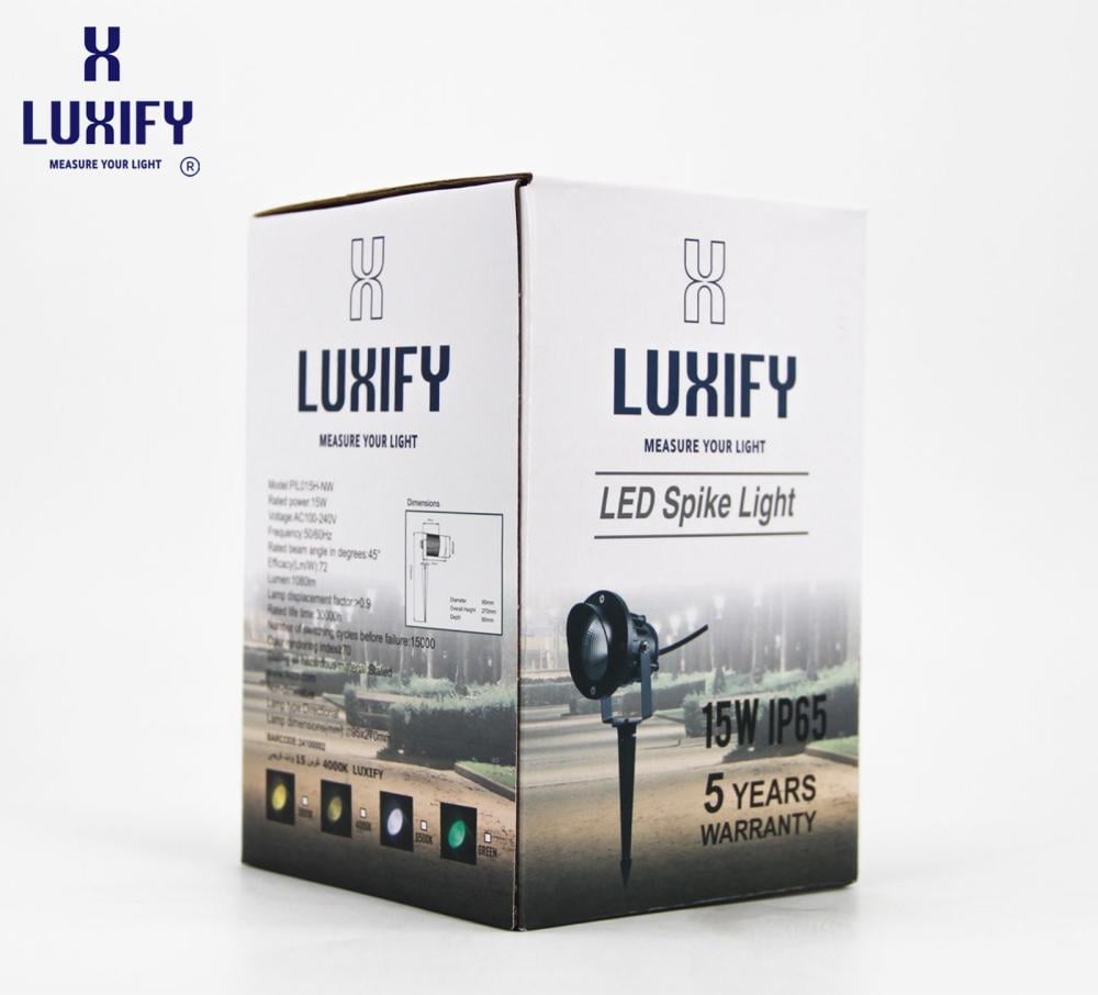 كشاف غرس 15 وات أبيض LUXIFY 6500k