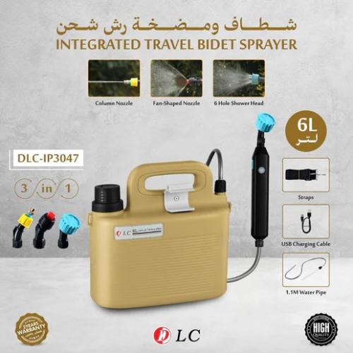 شطاف ومضخة رش شحن 6 لتر DLC-IP3047