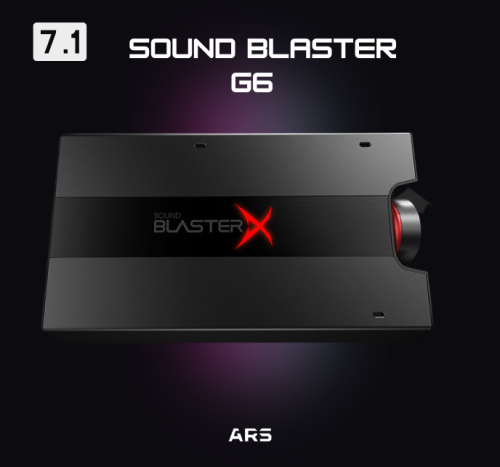 Sound blaster G6